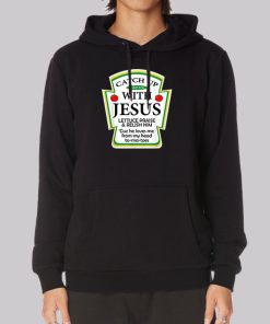 Catchup With Funny Jesus Hoodie