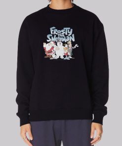 Cartoon Frosty the Snowman Sweatshirt