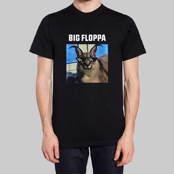Floppa Jacket Big Floppa Meme Cat Hoodie Cheap | Made Printed