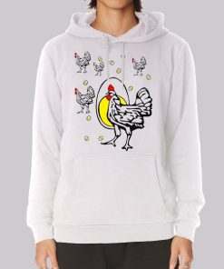 Funny Halloween Roseanne Chicken Hoodie