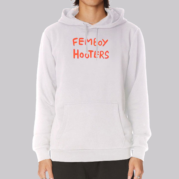 Sissy Femboy Hooters Hoodie Cheap | Made Printed