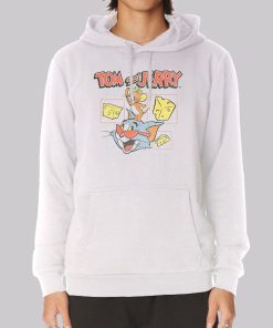 Vintage Cheese Tom and Jerry Hoodie