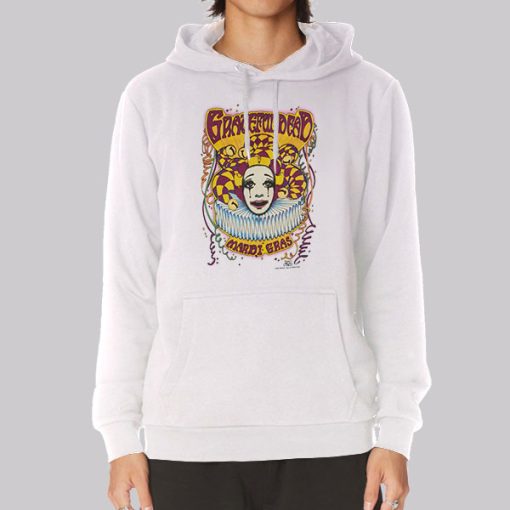 Vintage Grateful Dead Mardi Gras Hoodie