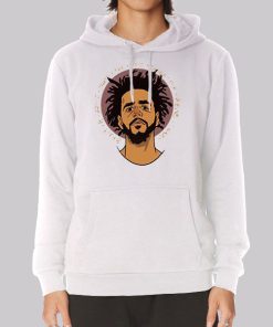 Vintage J Cole Graphic Tee Hoodie