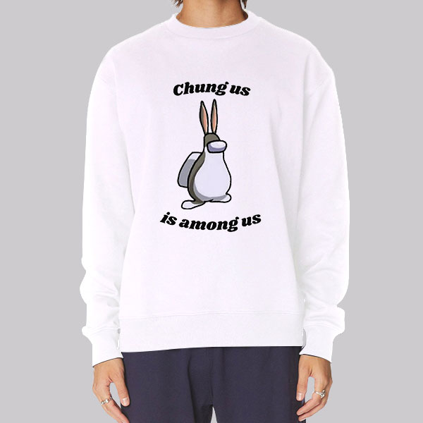 Funny Big Chungus Among Us Hoodie Cheap Made Printed