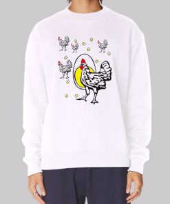 Funny Halloween Roseanne Chicken Sweatshirt