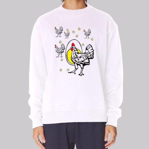 Funny Halloween Roseanne Chicken Sweatshirt