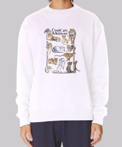 Humor Cool Cats and Kittens Sweatshirt