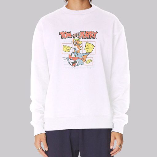 Vintage Cheese Tom and Jerry Sweatshirt