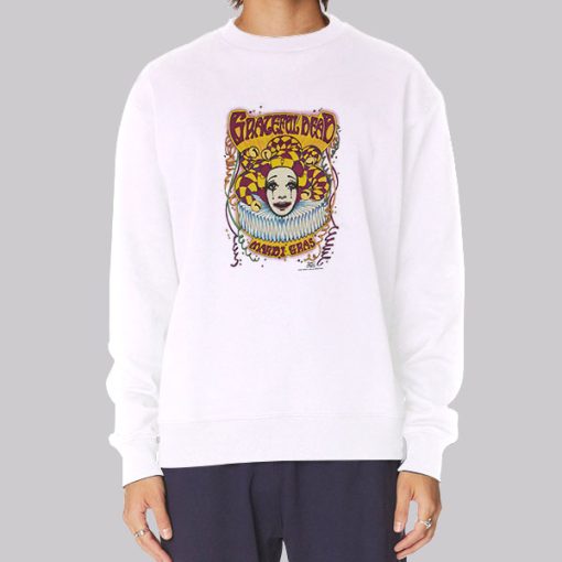 Vintage Grateful Dead Mardi Gras Sweatshirt