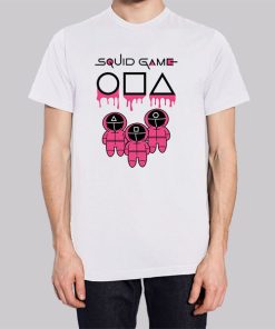 Dripped Blood Squid Game T Shirt