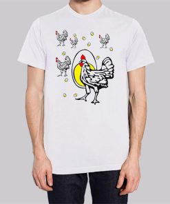 Funny Halloween Roseanne Chicken Shirt