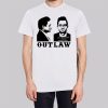 Outlaw Mugshot Johnny Cash Shirt