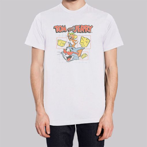 Vintage Cheese Tom and Jerry Shirt