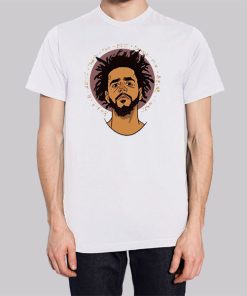 Vintage J Cole Graphic Tee Shirt