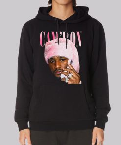 Cam'ron Pink Fur Hoodie