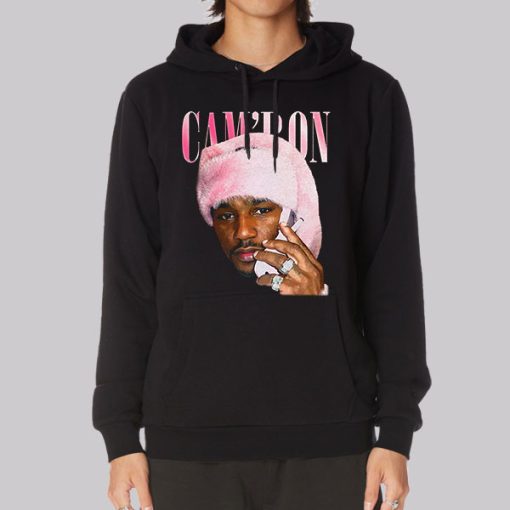 Cam'ron Pink Fur Hoodie