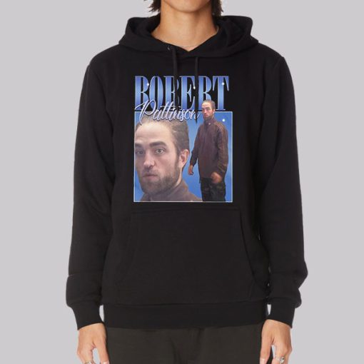 Funny Robert Pattinson Standing Meme Hoodie