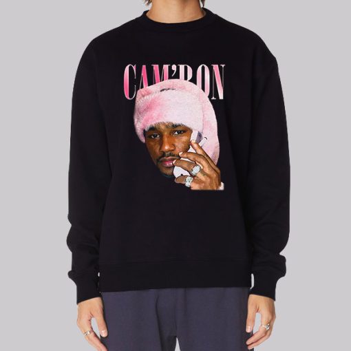 Cam'ron Pink Fur Sweatshirt