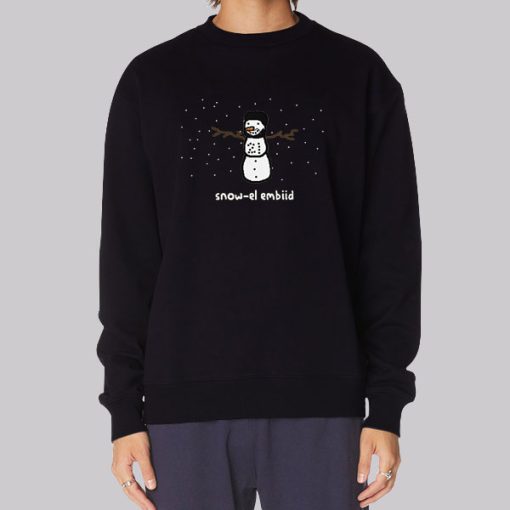 Funny Merch Snow-El Embiid Sweatshirt