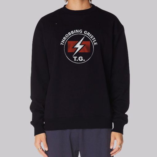 Logo Throbbing Gristle Merch Sweatshirt