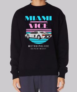 Metro Police Miami Vice Sweatshirt