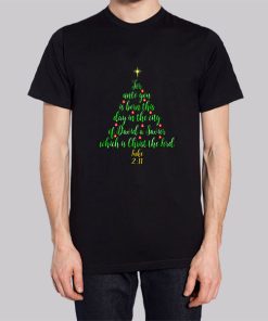 Born a Savior Christian Christmas Shirts