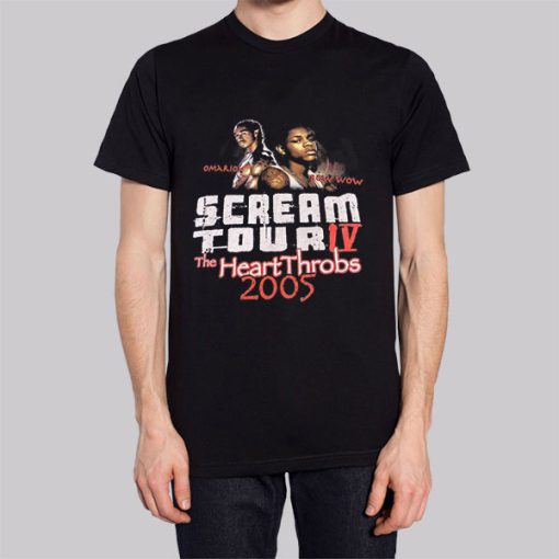 Bow Wow 2005 Omarion Scream Concert Tour T Shirt