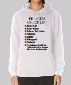 Checklist Princess Bucky Barnes Hoodie