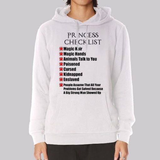 Checklist Princess Bucky Barnes Hoodie