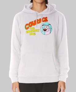 Funny Courage the Cowardly Dog Hoodie