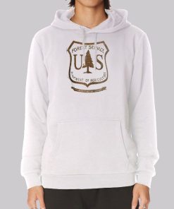 Logo Us Forest Service Merch Hoodie