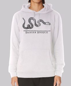 Snake Danger Noodle Meme Hoodie