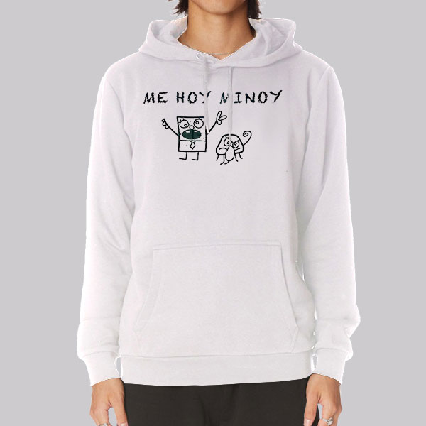 Spongebob Doodlebob Me Hoy Minoy Hoodie Cheap Made Printed