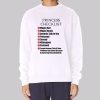 Checklist Princess Bucky Barnes Sweatshirt