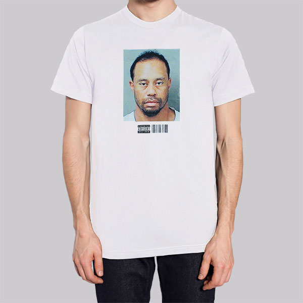 Tiger woods hotsell mugshot shirt