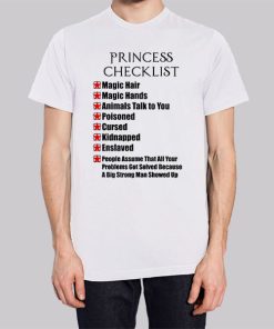 Checklist Princess Bucky Barnes Shirt