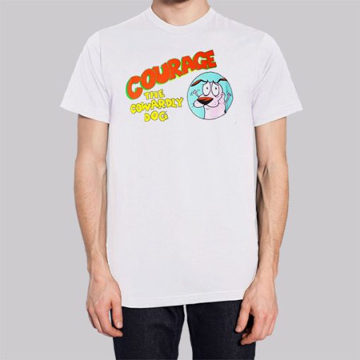 Funny Courage the Cowardly Dog Shirt