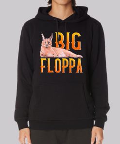 Big Floppa Cat Funny Hoodie