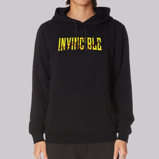 Invincible Merch Blood Hoodie