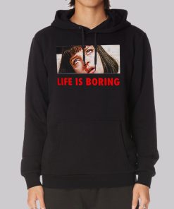 Pulp Fiction Mia Wallace Quotes Hoodie