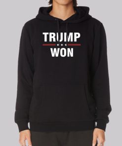 Support for Trump Won Hoodie