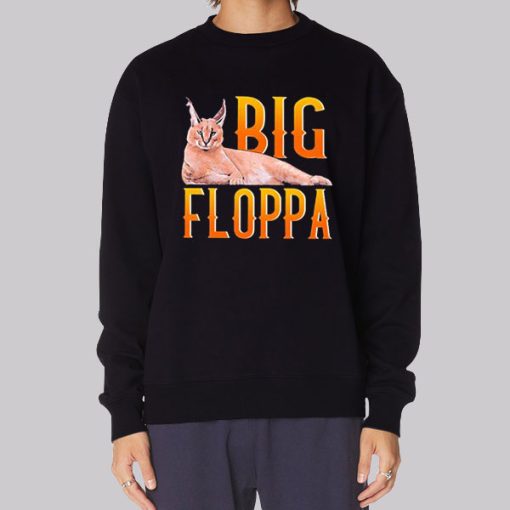 Big Floppa Cat Funny Sweatshirt
