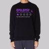 Funny Rate Review Epilepsy Sweatshirt