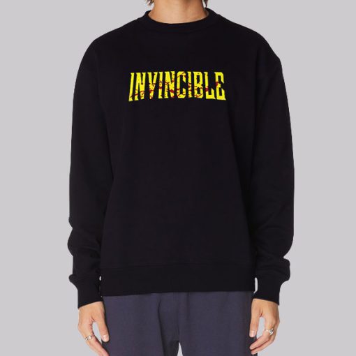 Invincible Merch Blood Sweatshirt