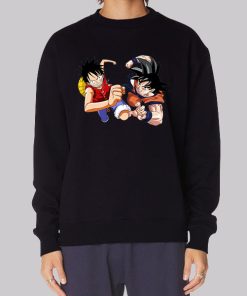 Luffy Son Goku Best Friend Sweatshirt