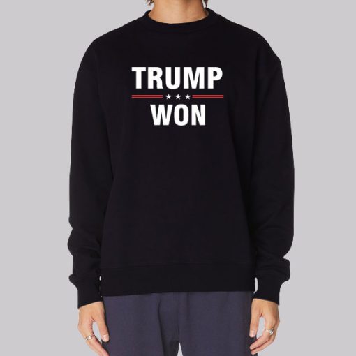 Support for Trump Won Sweatshirt