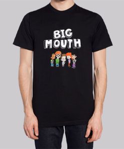 Funny Cartoon Big Mouth Merch Shirt