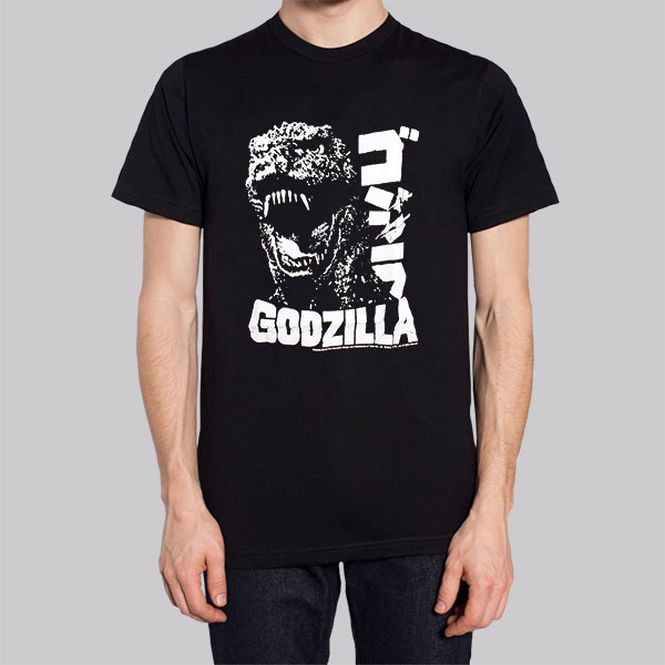 Vintage 90s Japanese Godzilla Sweatshirt Cheap | Made Printed