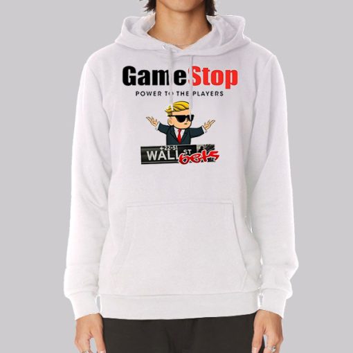 Power to the Players Wallstreetbets Hoodie